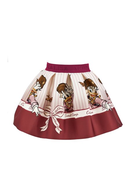 Gonna con stampa grafica MONNALISA KIDS | 11H707 86250198